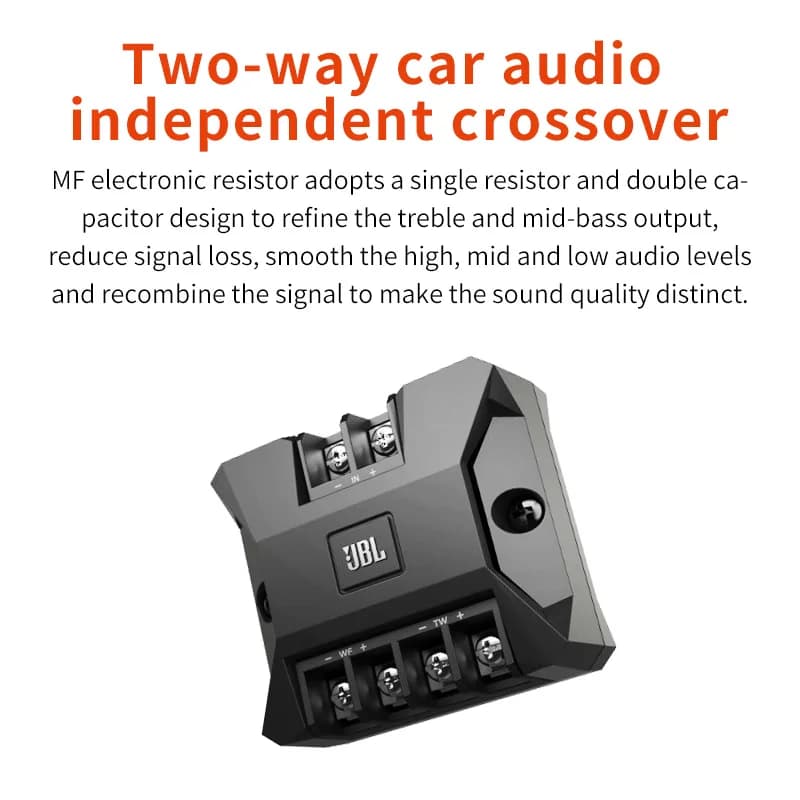 JBL Car Audio Speaker Door 6.5 Inch High Power CLUB6500C Speaker Treble Mid-Subwoofer Speaker Subwoofer Speaker Stereo Surround - 5