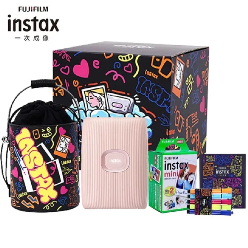 Fujifilm Instax Mini Link 3 Link 2 One Shot Imaging Mobile Phone Portable Mobile Phone Photo Printer Link Bluetooth Connection