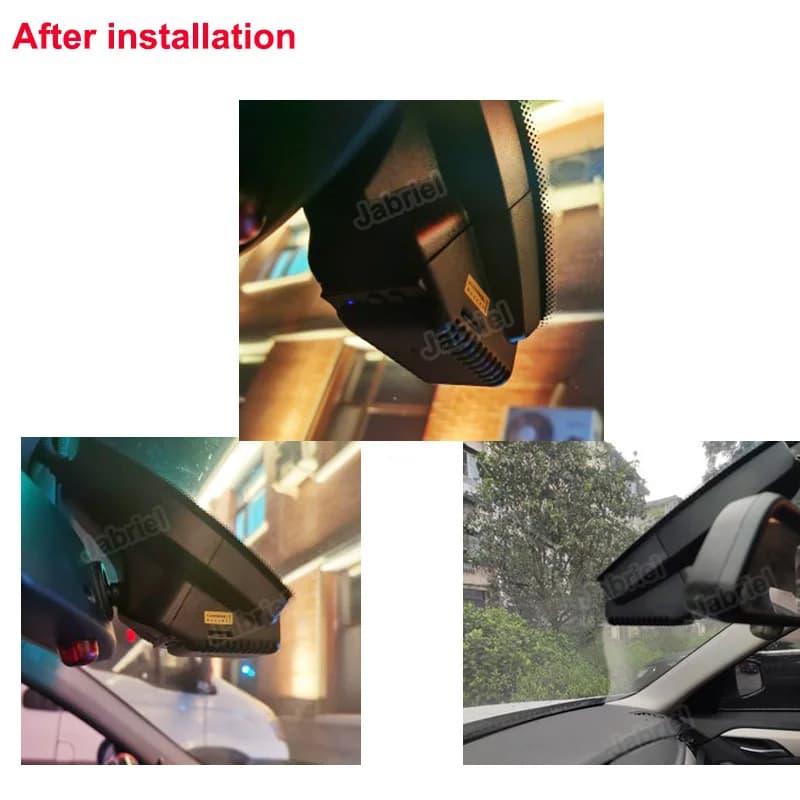 كاميرا سيارة بدقة UHD 4K مع تسجيل مستمر 24 ساعة للطرازات BMW X1 E84 وX5 E70 وX6 E71 وE72 وE81 وE82 وE87 وE88 وE60 وE61 وE65 وE66 وE90 وE91 وE92 وE93 - 5