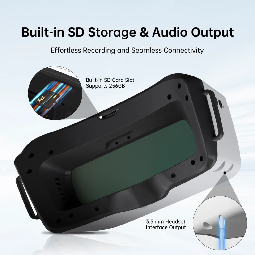 Caddx Walksnail Avatar HD FPV Goggles L 1920x1080 4.5 Inch 4km Distance Head Tracking for RC Cars FPV Drones Fixed-wing Gimbal - 4