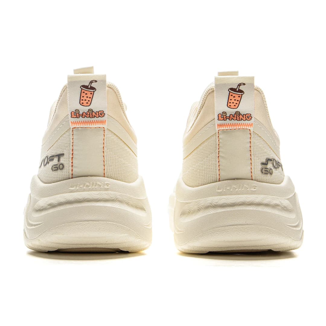 Li-Ning Women's SOFT GO 2 WMS Lifestyle Shoes COMFOAM DYNAMIC CUSHIONING Comfortable LiNing Stylish Leisure Sneakers AGLV040 - 4