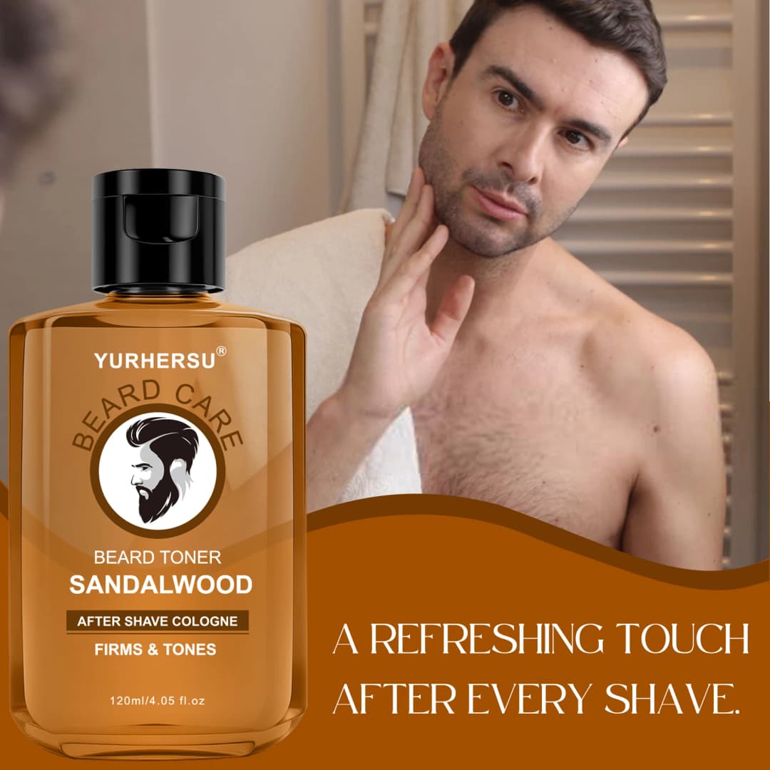 ما بعد الحلاقة للرجال - سنتيلا آسياتيكا طبيعي يمتص بسرعة لتنظيف وتنعيم البشرة لإحساس منعش - 2