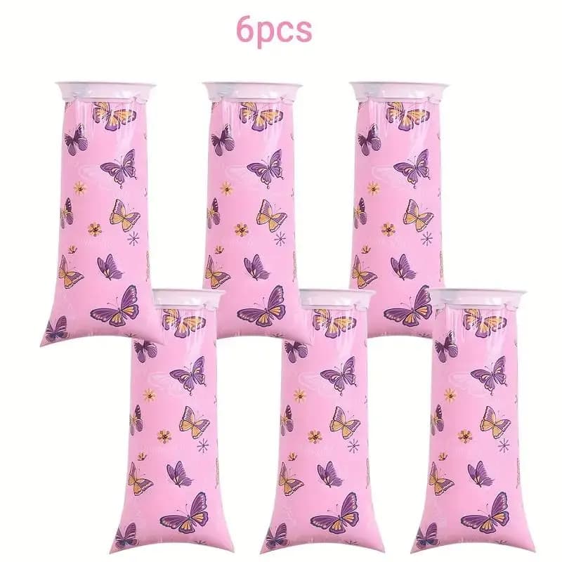 6pcs 1000ml For Children Aldult Car Mounted Cartoon Motion Sickness Bags Disposable Vomiting Bag Portable Diarrhea Bag Urine Bag - 5
