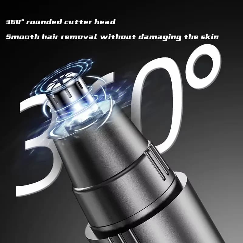 Black Electric Nose Hair Trimmer Ear and Nose Hair Trimmer Professional Painless Nose Hair Trimmer For MenAnd Women - 3