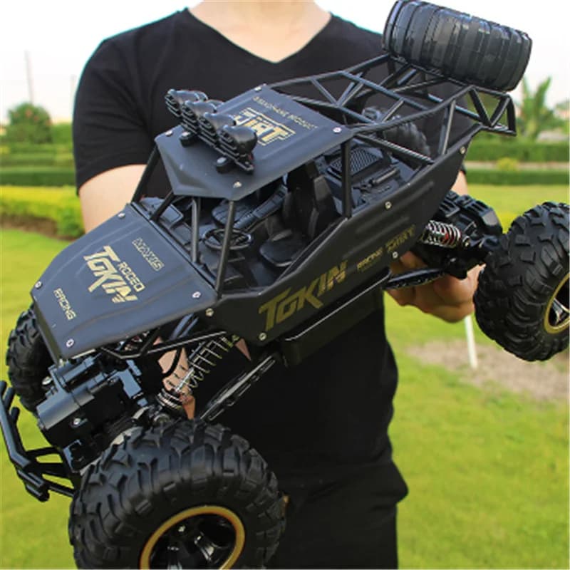 سيارة RC 4WD بمقياس 1:12 / 1:16، تحكم راديو 2.4G، سيارات وشاحنات للطرق الوعرة، لعبة أولاد