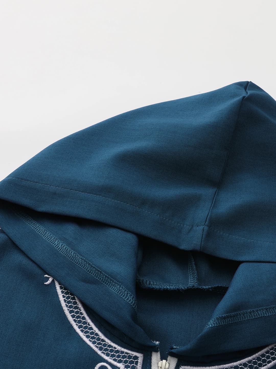 Hooded Moroccan robe Luxury men's embroidered sleeve long pocket Muslim garment Abaya Middle East Juba Thobe robe - 2