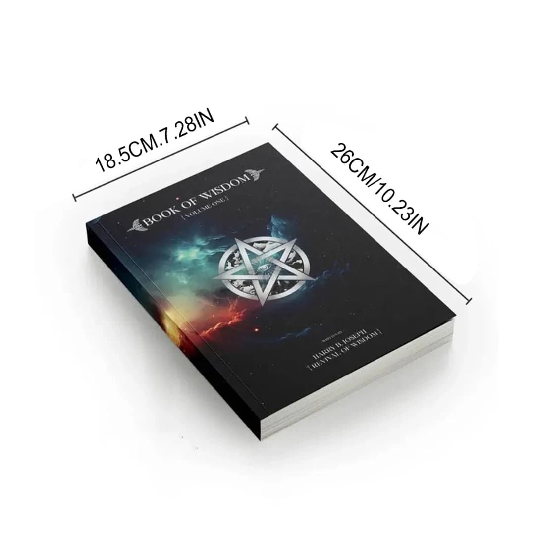 كتاب الحكمة بصفحات ملونة دفتر إرشاد فلسفي للحياة للتأمل الذاتي والتفكير - 5