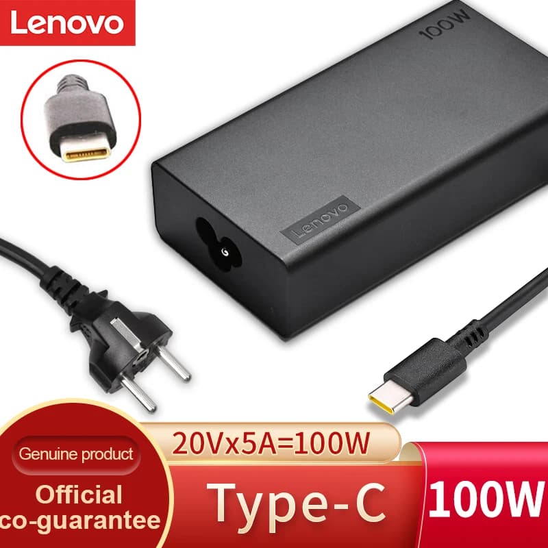 Lenovo ThinkPad original PD charger 100w Type-C laptop power supply 16+P adapter Thunderbolt USB-C power cord universal 20V5A - 3