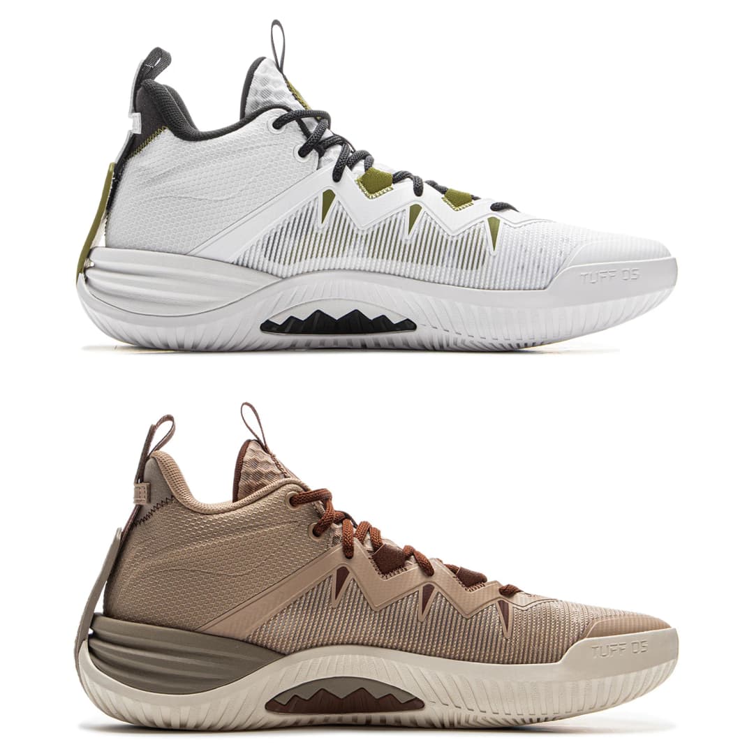 أحذية كرة سلة خارجية للرجال من لي نينغ موديل بادفايف ستورم 2025 مع تقنية بوم للتخفيف وتصميم تاف أو إس القابل للارتداء - حذاء رياضي من لي نينغ ABFV017 - 6