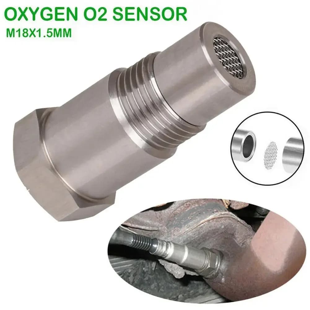 محول مستشعر الأكسجين للأداء على الطرق الوعرة M18X1.5، إصلاح مستشعر O2 لمحفز CSV، إكسسوارات سيارات للأداء - 2