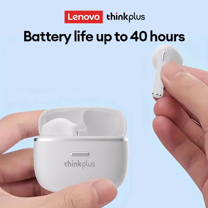 سماعات رأس لاسلكية أصلية لينوفو LP22 برو بلوتوث ستيريو حقيقي للرياضات والألعاب TWS سماعات أذن داخل الأذن مع ميكروفون للتحكم باللمس جديدة - 5