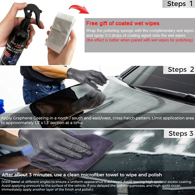 Car Ceramic Nano Coating Liquid Coatin Nano Crystal Hydrophobic Layer Polishing Paint Coating Agent Car Polish Nanos Coatings - 6