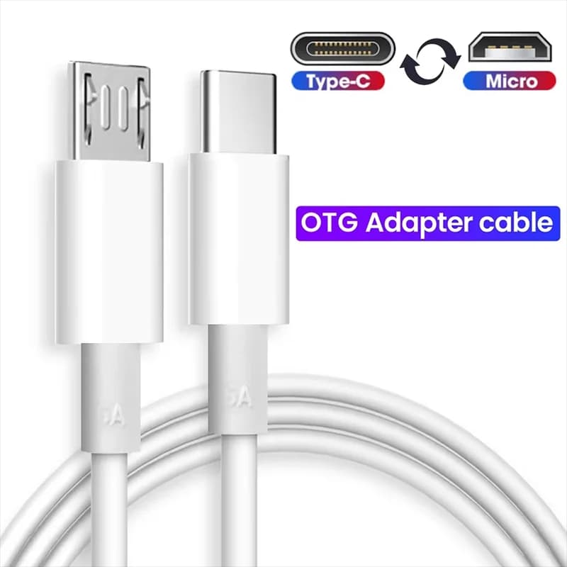 2.4A USB C To Micro USB Fast Charging Data Cable Type C Male To Micro USB Male Quick Charger Adapter for Hwawei Samsung Xiaomi - 2