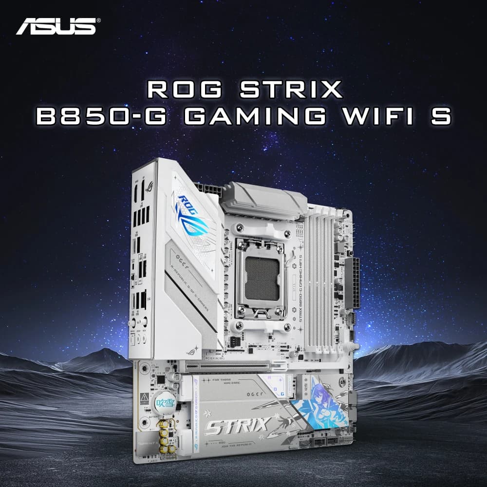 ASUS ROG STRIX B850-G GAMING WIFI S 256GB Compatible with 9000/8000/7000 series Support PCIe 5.0 Adopting the AM5 aarchitecture