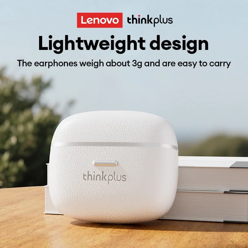 سماعات رأس لاسلكية أصلية لينوفو LP22 برو بلوتوث ستيريو حقيقي للرياضات والألعاب TWS سماعات أذن داخل الأذن مع ميكروفون للتحكم باللمس جديدة - 3