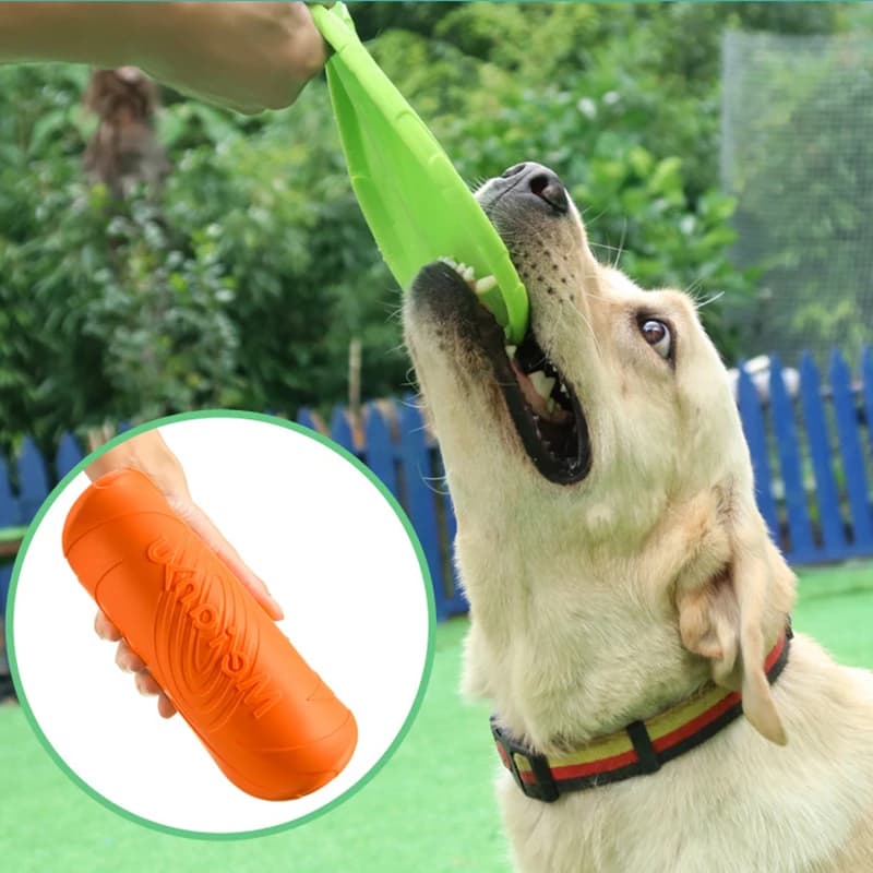 Dog Toys Silicone Flying Disc Fashion Multicolor Resistant Chew Toys Puppy Outdoor Game Trainning Interactive Supplies - 2