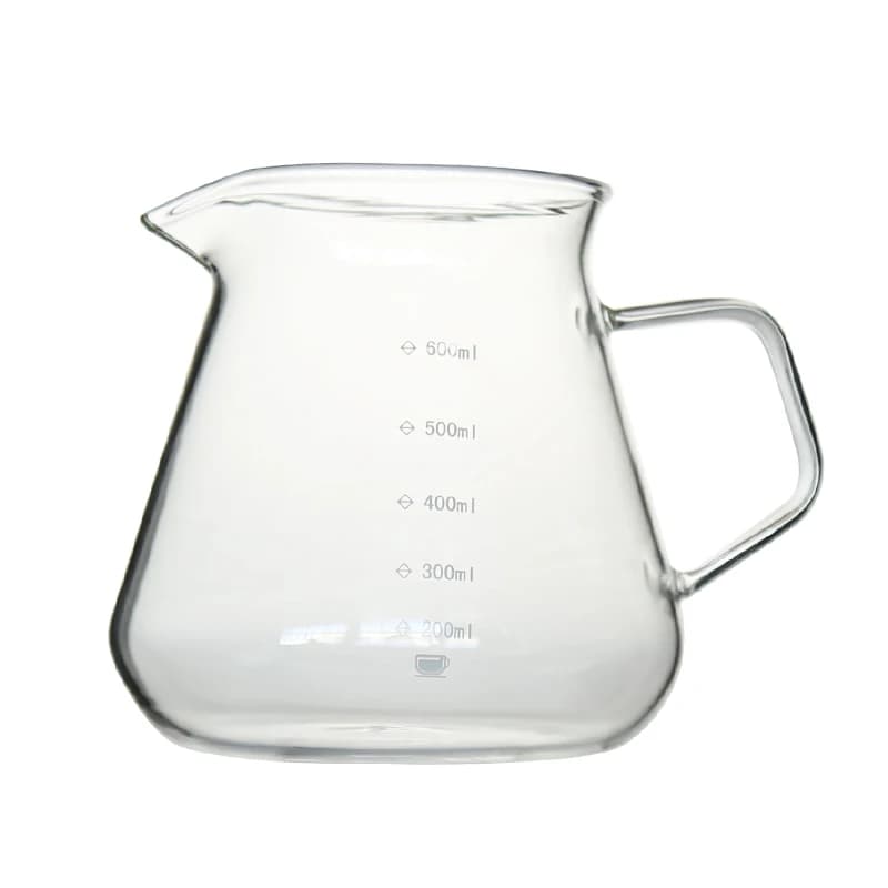 Handmade High Borosilicate Glass Pot Pour Over Coffee Pot For Coffee Maker Use - 3