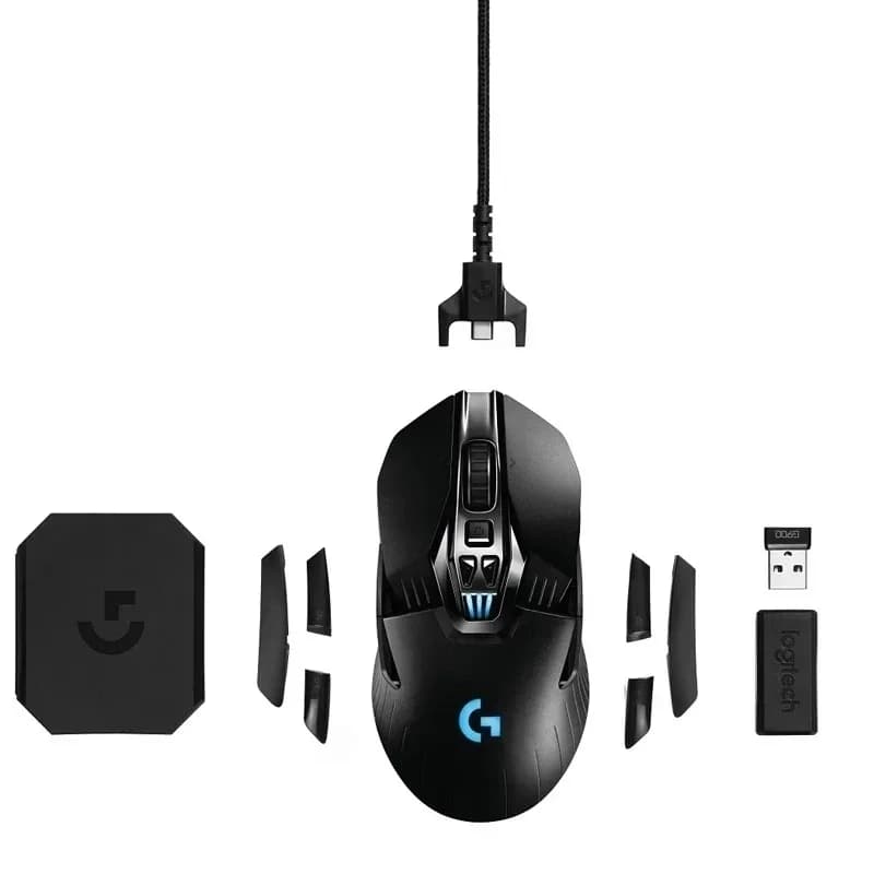 قطع غيار هيكل ماوس لوجيتك G502 اللاسلكي Lightspeed مع زر يسار ويمين + G102/G203/G304/G305/M220/M170 - 4