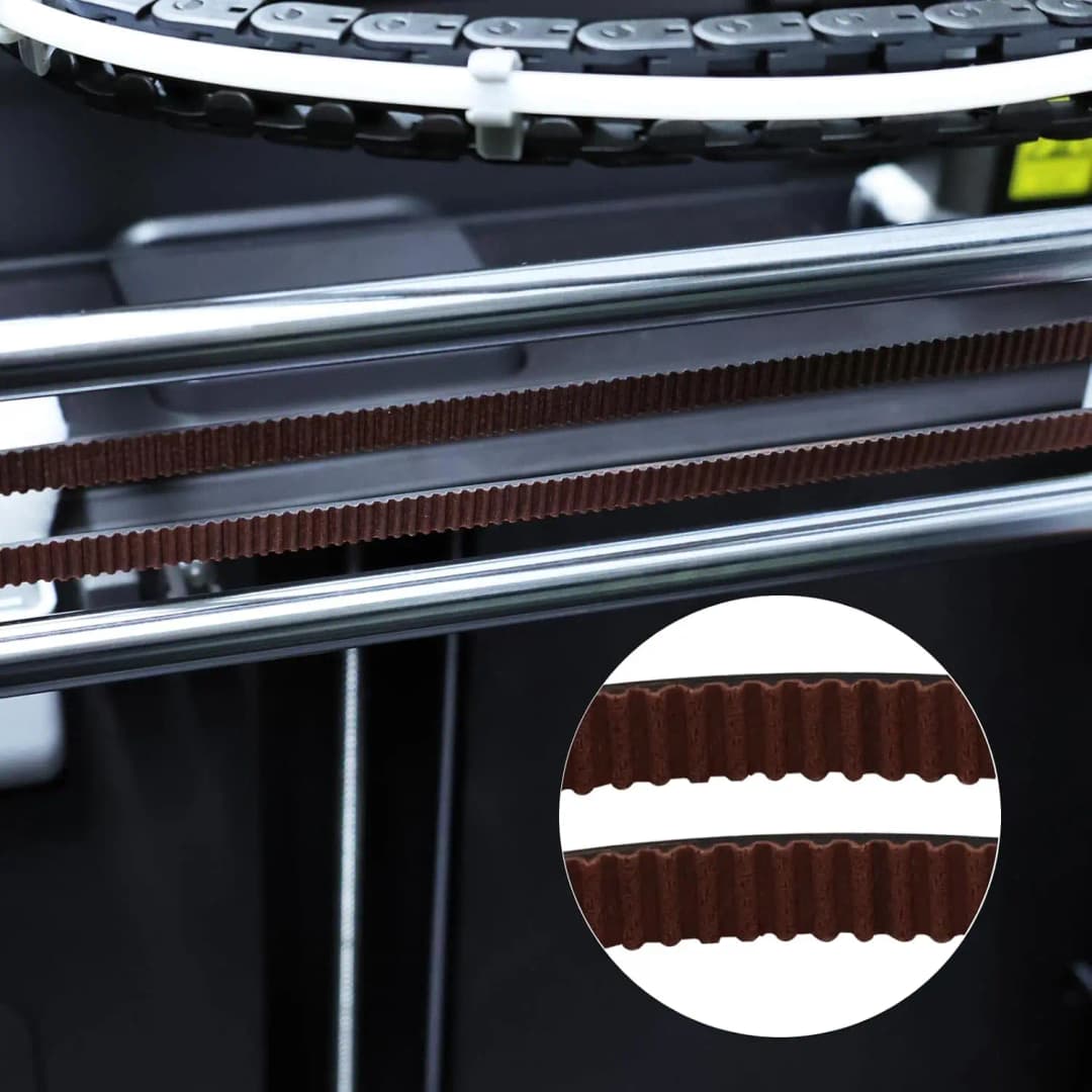 حزام تزامن مفتوح رسمي من Creality، مجموعة حزام تزامن بطول 1.8 متر لطابعات K1 وK1 Max وK1C وEnder 3 V3 - 4