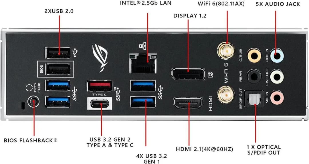 ASUS B550 Motherboard ROG STRIX B550-F GAMING WIFI Motherboard Socket AM4 DDR4 128GB support Ryzen 5 5600 Ryzen 7 5700 cpu - 6