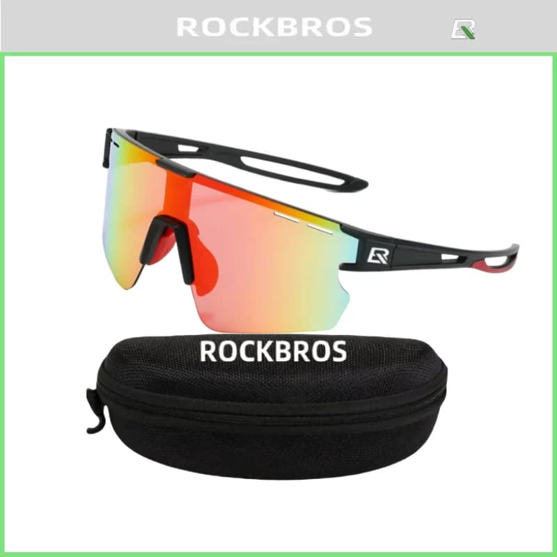 ROCKBROS نظارات دراجات جديدة، حماية UV400، مقاومة للضوء الشارد، مناسبة لركوب الدراجات، القيادة، الصيد، المشي لمسافات طويلة، وغيرها - 4