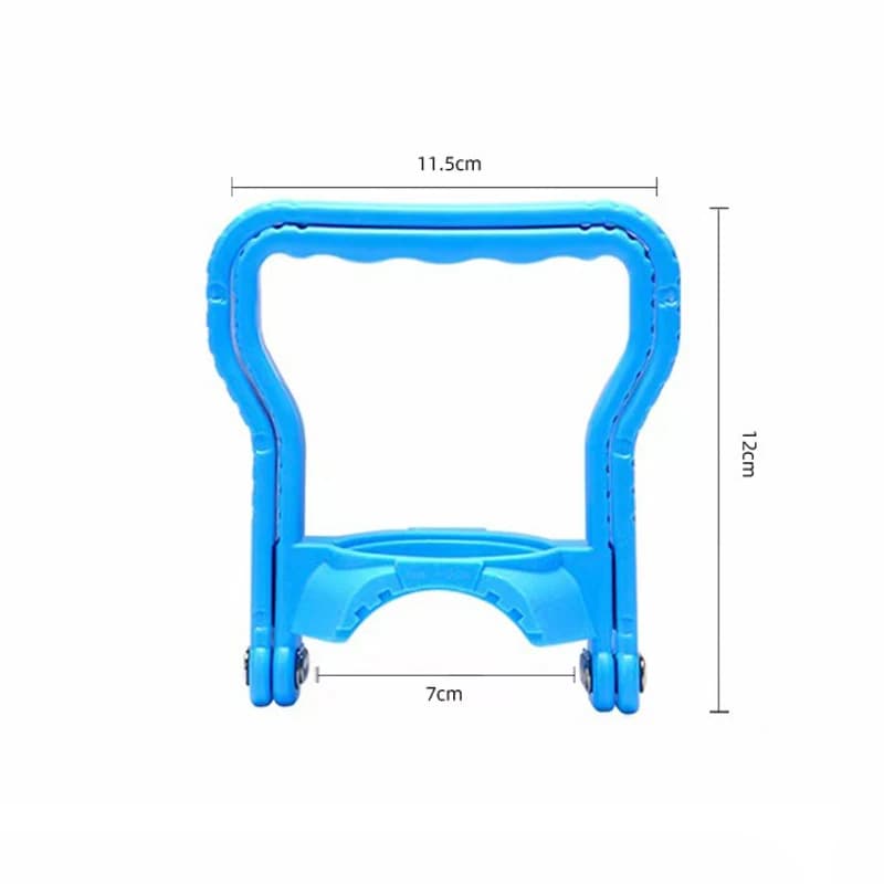 حامل محمول لزجاجة مياه 5 جالون، مقبض رفع مريح، حامل عدم الانزلاق - 4