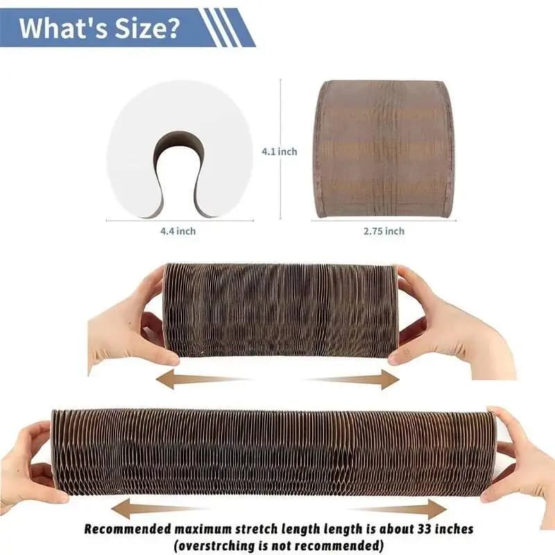 Magic Organ Cat Toy Cats Scratcher Scratch Board Round Corrugated Scratching Post Toys for Cats Grinding Claw Cat Accessories - 6