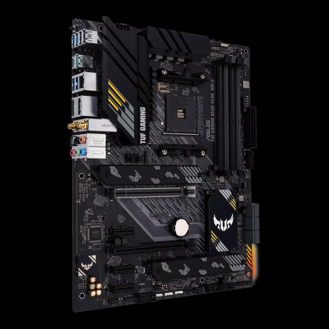 B550 ATX Mainboard ASUS TUF GAMING B550-PLUS WIFI II Motherboard Socket AM4 CPU DDR4 4866(OC) MHz Memory - 2