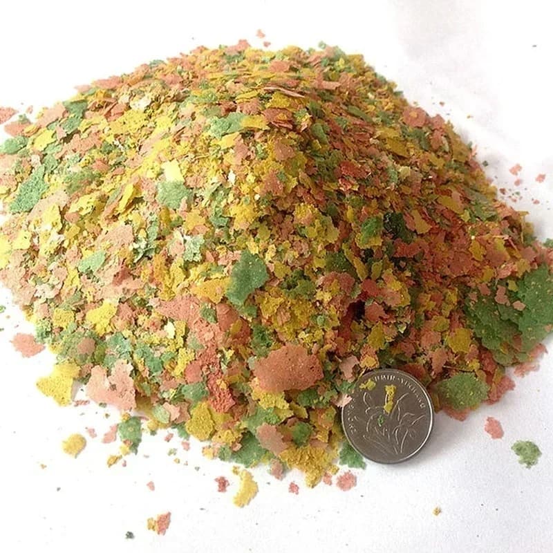 2026 100g/pack Tropical Ornamental Fish Thin Slice Food Aquarium Fish Feed Fish Seedling Fattening Food Family Fishing Accessory - 3