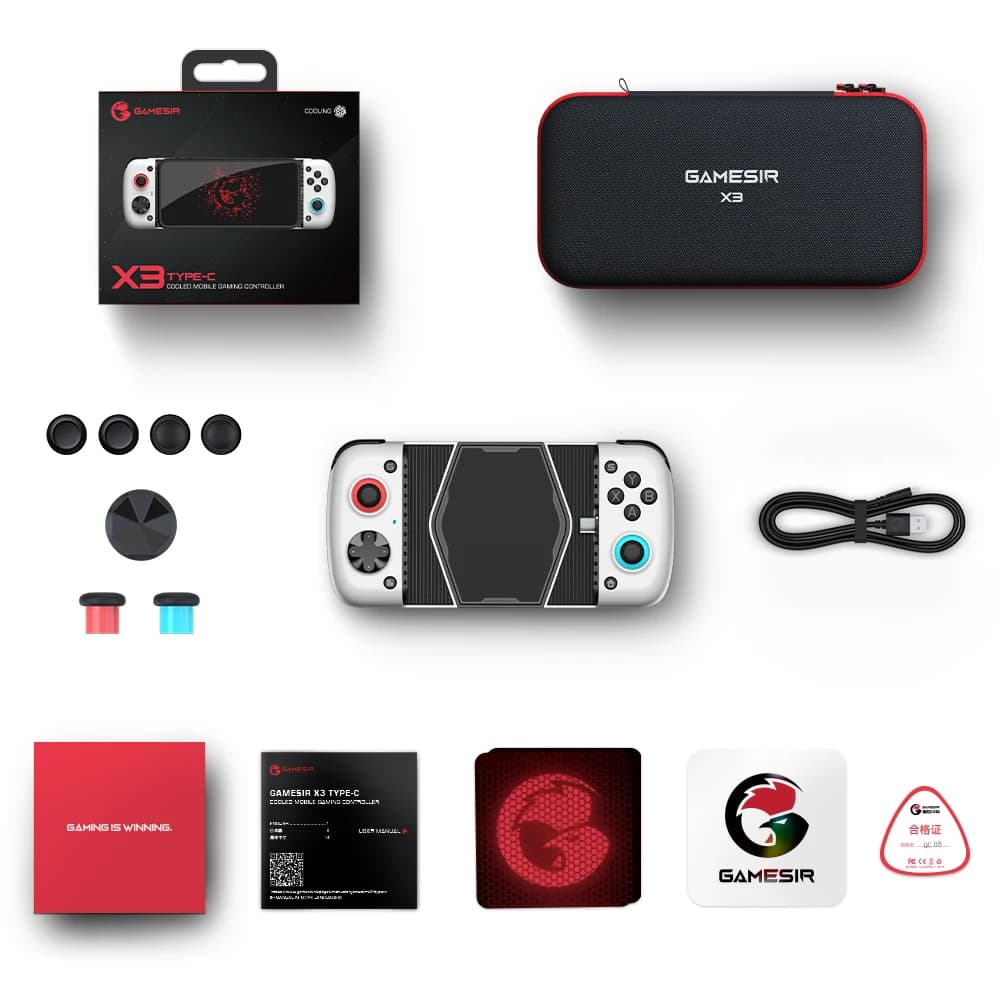 GameSir X3 Mobile Phone Gamepad with Cooling Fan for Cloud Gaming Xbox Game Pass, STADIA, xCloud, GeForce Now - 6