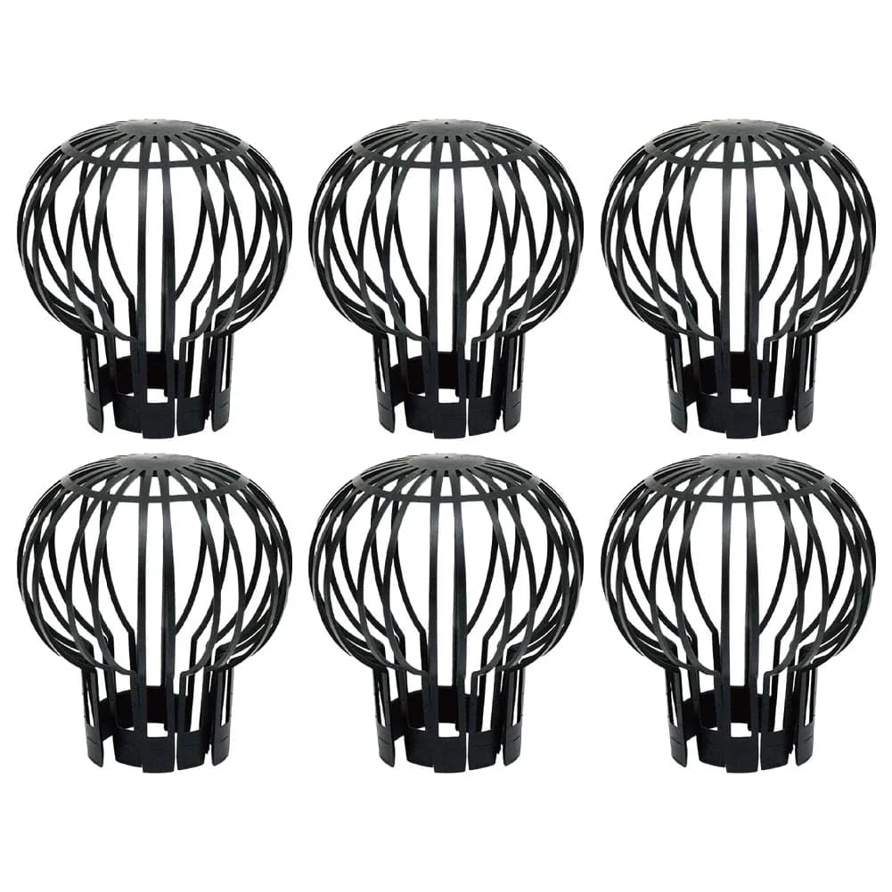 2/4/6Pcs Roof Gutter Guard Filters Expand Plastic Filter Strainer Stops Blockage Leaf Drains Drain Net Cover Gutter Guard - 3