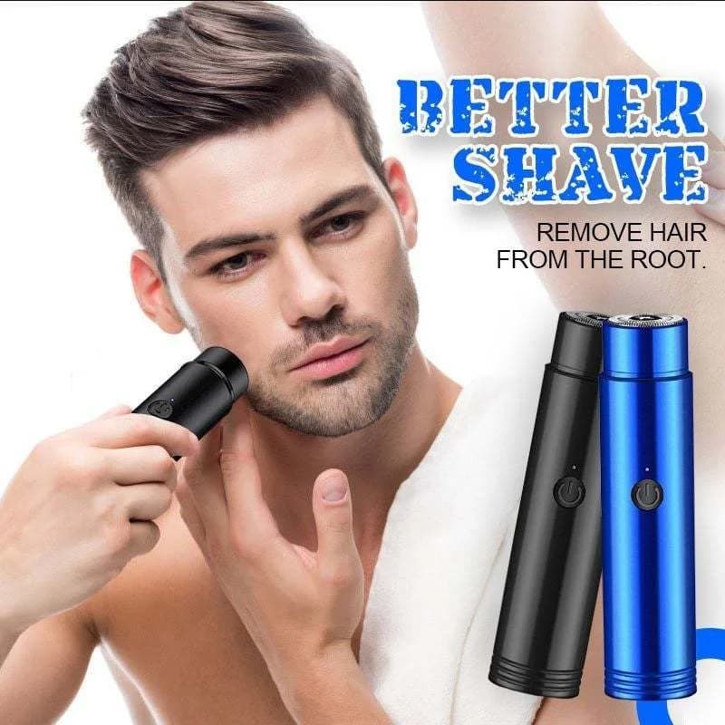 Portable Mini Body Facial Bikini Epilator For Men Women Hair  Removal Trimmer Clipper USB Rechargeable Barber Beard Shaving Tool - 2