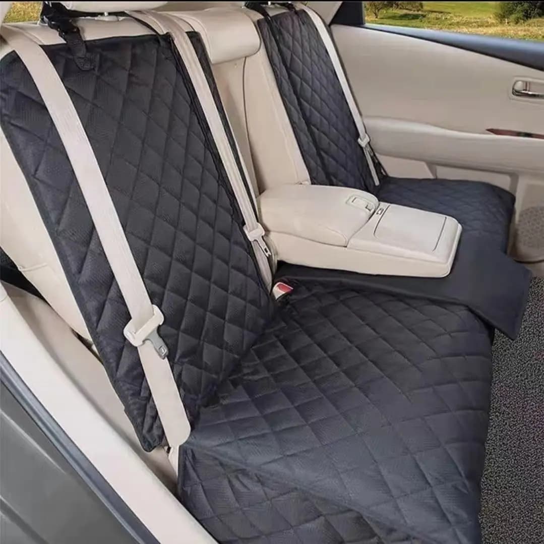 Dog Car Seat Cover Pet Travel Carrier Mattress Waterproof Dog Car Seat Protector With Middle Seat Armrest For Dogs - 5