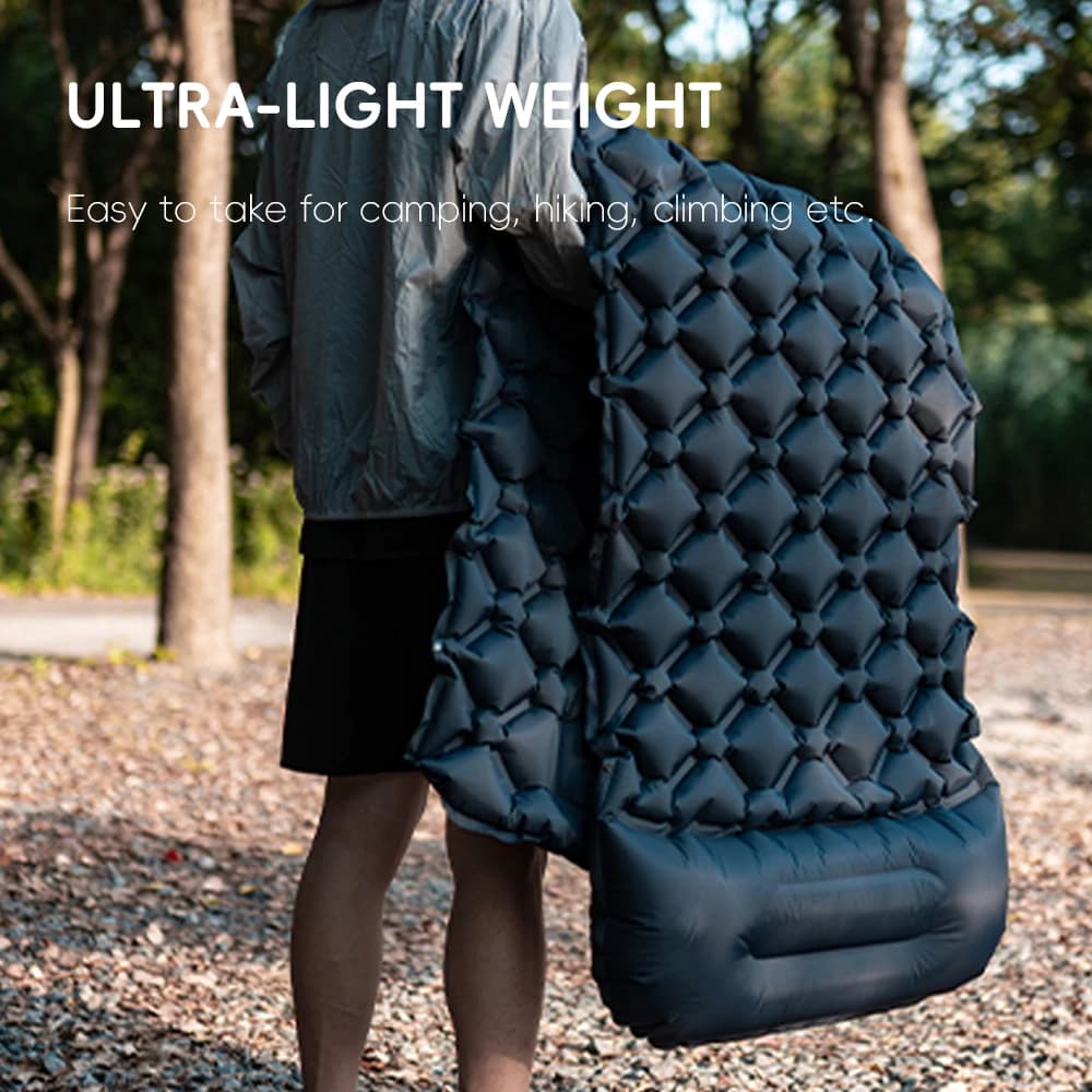 TARKA Inflatable Camping Mats Air Mattress With Pillow Outdoor Tourist Sleeping Pad Self-Inflating Mattress For Hiking Climbing - 5