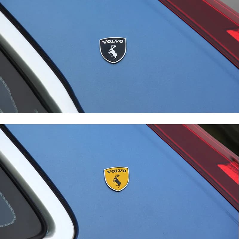 ملصق شعار جانبي لسيارات فولفو Rdesign Polestar AWD V50 S60 XC60 S40 XC40 XC90 V60 S80 S90 V90 V70 T6، إكسسوارات تزيين - 5