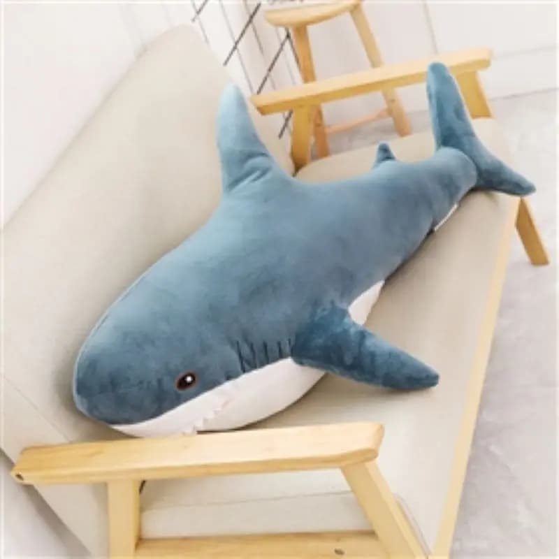 Shark Soft Stuffed Toys Sea Animal Accompany Pillow Plushies Animal Doll For Children Boys Gifts Birthday Party Decor - 4