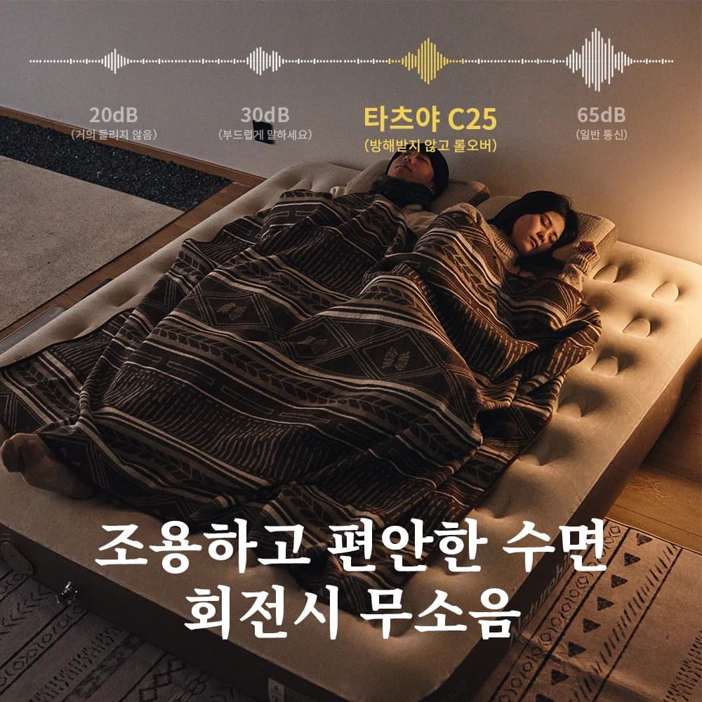 Naturehike Air Mattress Glamping Outdoor Camping Mattress Built In Pump Sleeping Mat Load Bearing 450KG Thickened Home Mattress - 4