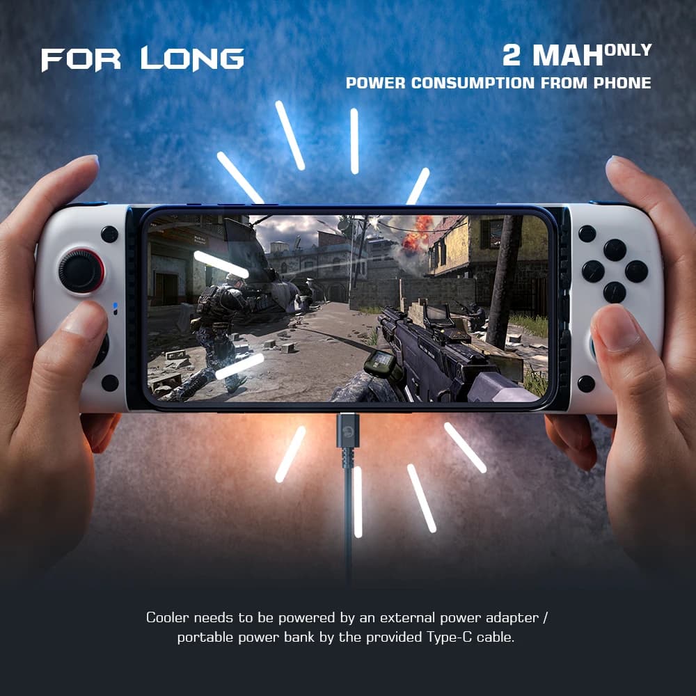 GameSir X3 Mobile Phone Gamepad with Cooling Fan for Cloud Gaming Xbox Game Pass, STADIA, xCloud, GeForce Now - 4