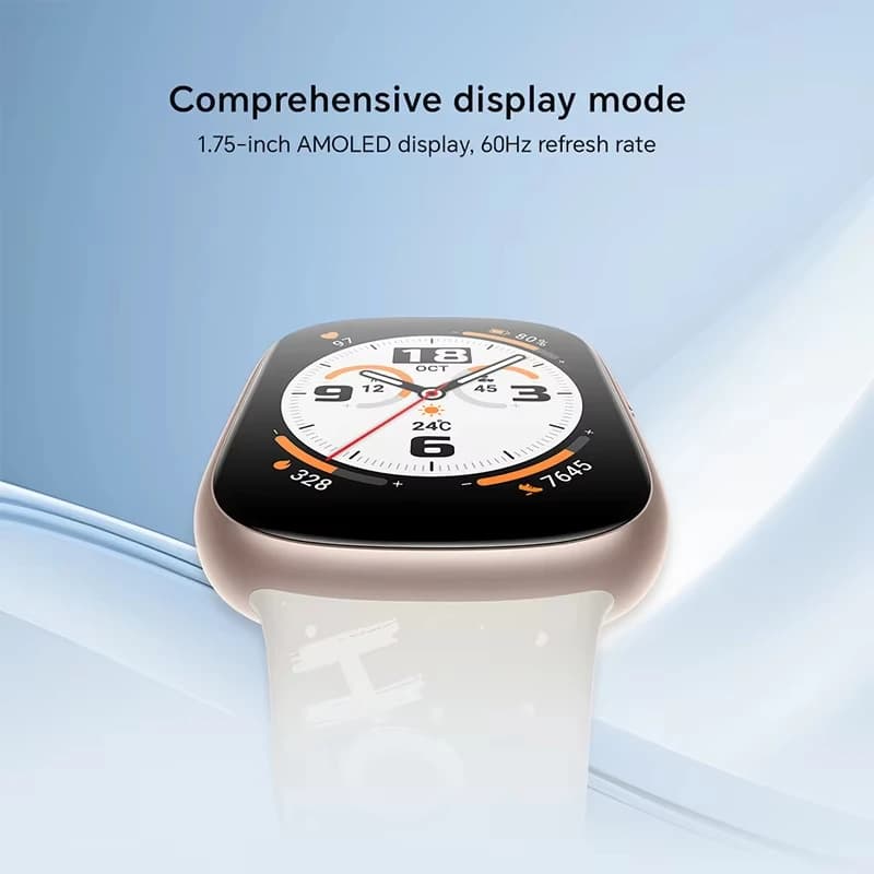 Honor Watch 4 Smartwatch With 1.75'' AMOLED Heart Rate Sleep Stress Monitors Sport Watchband 14 Days Long Battery Life - 2