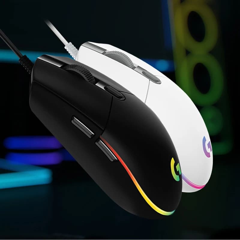 ماوس الألعاب Logitech (G) G102 RGB تصميم خفيف 200-8000DPI الجيل الثاني ماوس إرجونومي ماوس كمبيوتر - 3