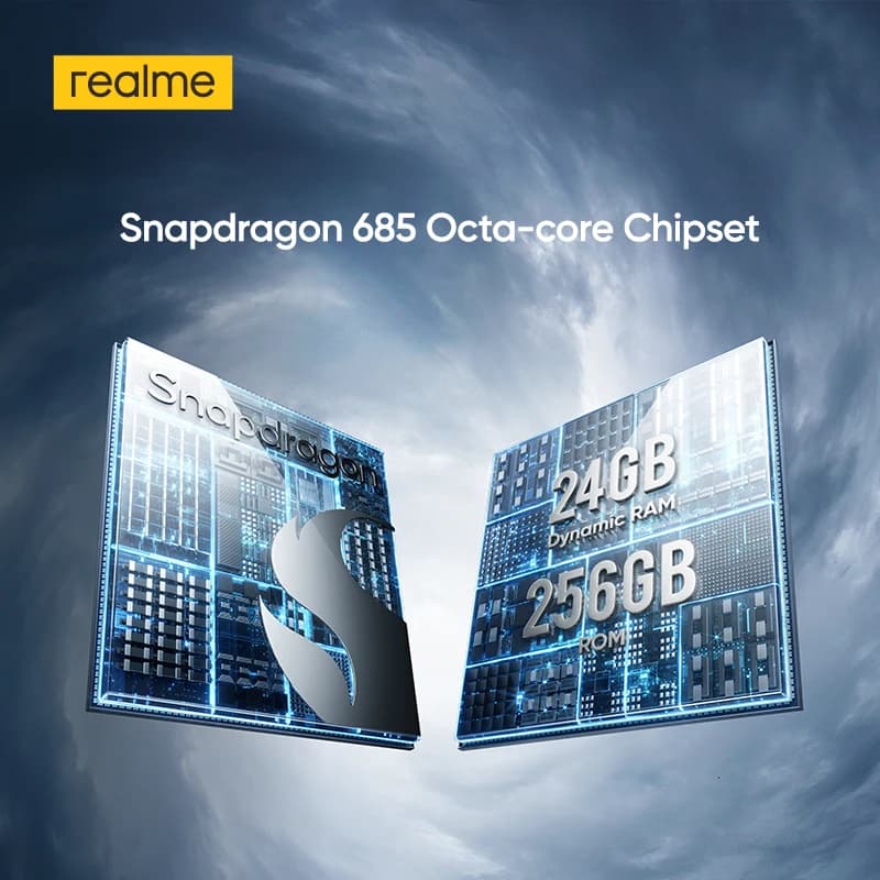 realme C85 4G Smartphone 6.8" 144Hz 1200nit LCD Display Snapdragon 685 Chipset 7000mAh Battery 45W Charge 50MP Camera IP69 Pro - 6