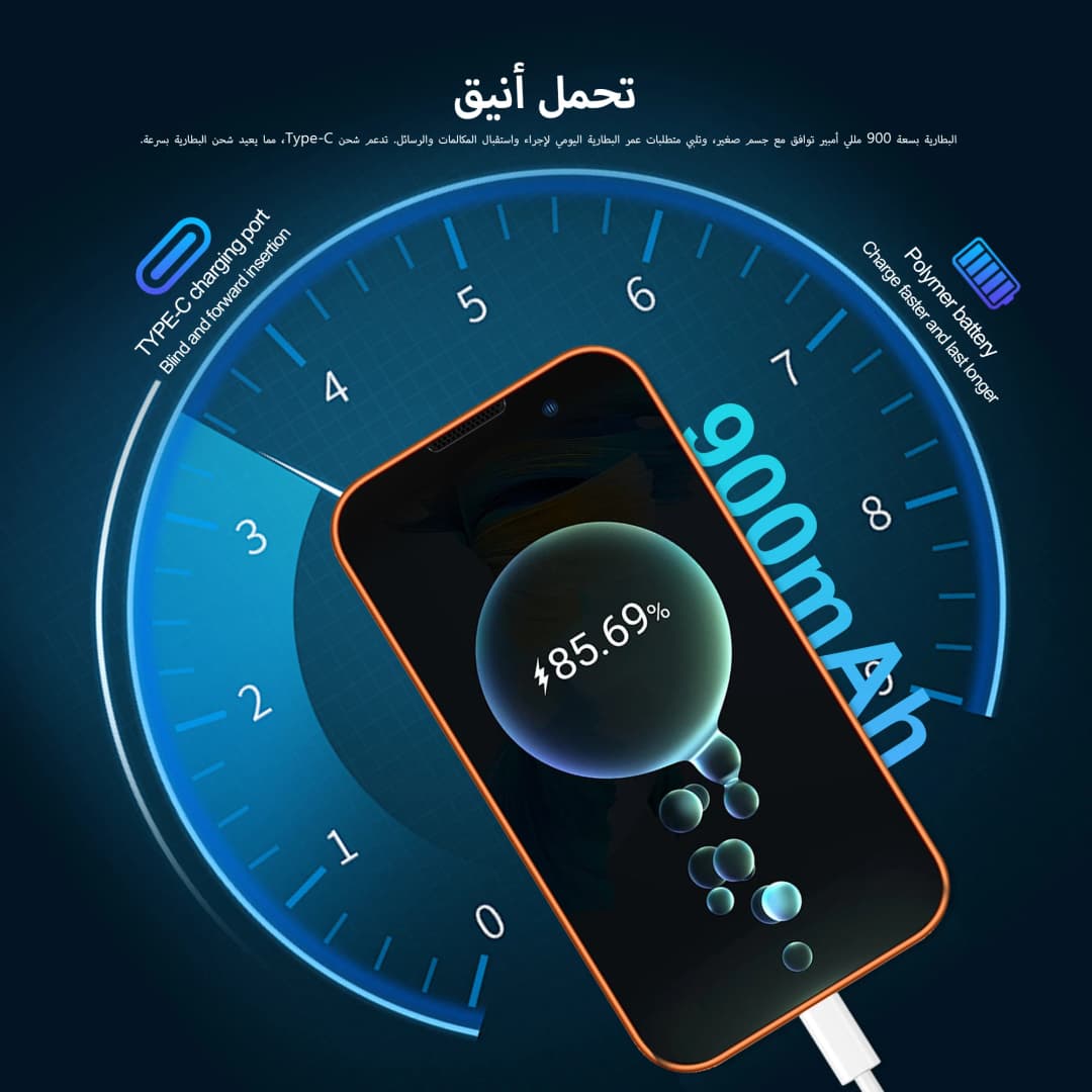 هاتف ذكي صغير سيرفو 17SE ميني 3G بنظام أندرويد ومتجر بلاي، ذاكرة 2 جيجابايت + 16 جيجابايت، واتساب، جي بي إس، واي فاي، شريحتين، شاشة 3.0 بوصة - 2