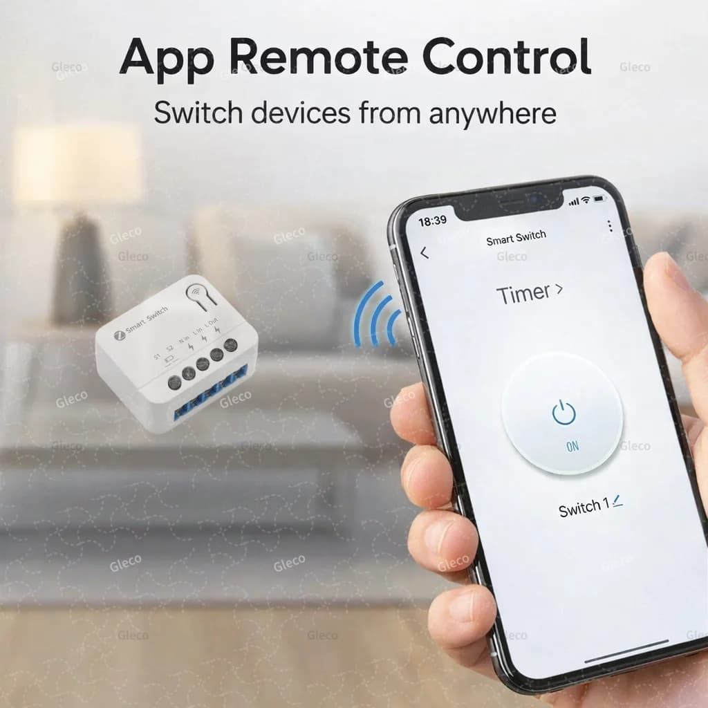 ZigBee Tuya Smart Switch Module Mini DIY Light Relay Breaker Smart Home Automation Work With Smart Life Alexa Google Hub Need - 6