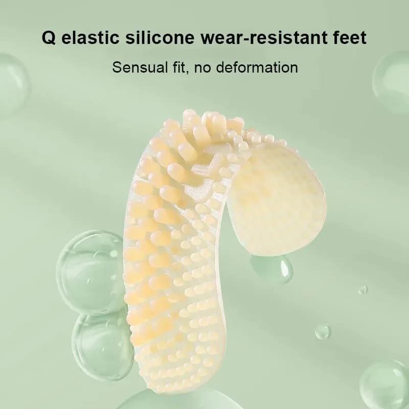 ترقية ملصقات كعب سيليكون الكعوب السيطرة للنساء الرجال المضادة للانزلاق عدم الانزلاق كعب وسائد غير مرئية مكافحة كعب منصات - 3