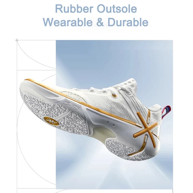 Li-Ning Men's WADE SHADOW 6V2 On Court Basketball Shoes BOOM Cushion Wearable Sport Shoes LiNing Stable Support Sneakers ABPV021 - 5