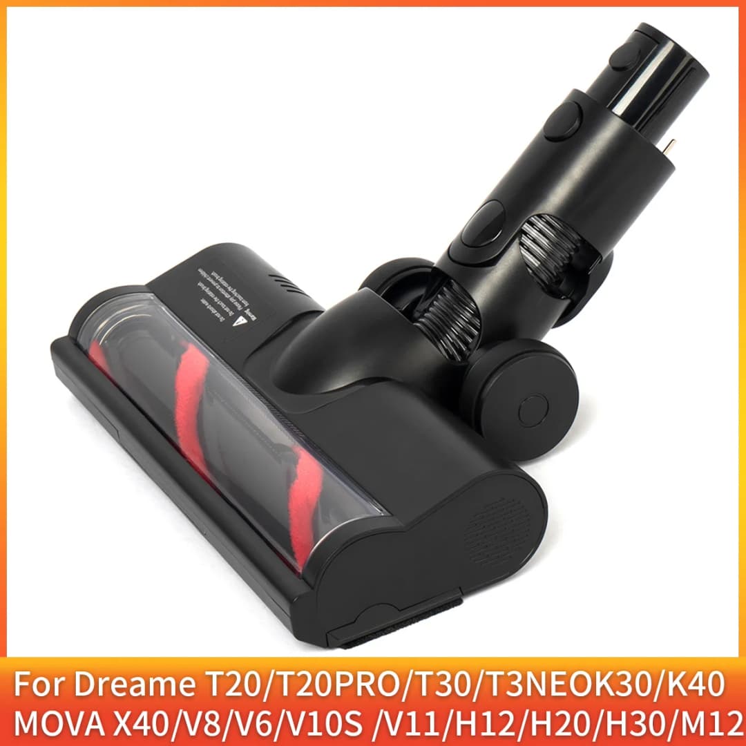 فرشاة متعددة الأرضيات لـ Dreame R10, R20, R30, T20, T30, K30, K40, R20 V6, V8 V12, H12, H20, H30 رأس فرشاة HVB5 للمكنسة اليدوية