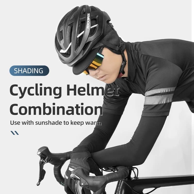 غطاء رأس دراجة ROCKBROS الشتوي مقاوم للرياح غطاء تزلج حراري قبعة دراجة نارية للرجال والنساء حماية أذن MTB ملابس رأس للدراجات - 4