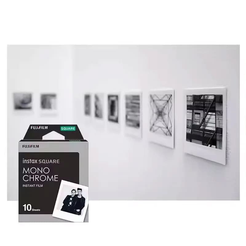 أفلام فورية أصلية من Fujifilm Instax Square، ورق تصوير بحافة بيضاء، متوافق مع كاميرات SQ40/SQ10/SQ6/SQ1/SQ20 - 4