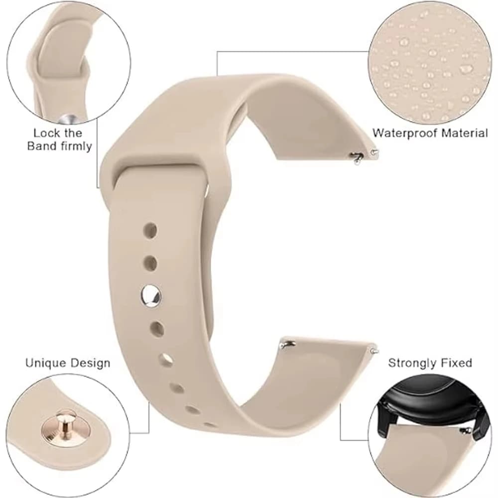 أشرطة ساعة 22 ملم لساعة Realme Watch 5/S2 سوار معصم رياضي من السيليكون لساعة Realme Watch 2/3/S/3 2 S برو - 2