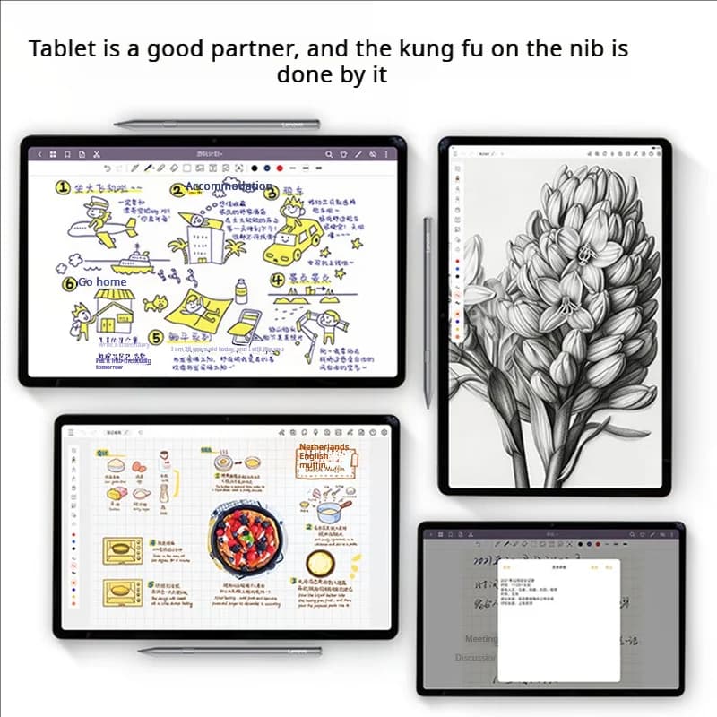 قلم Lenovo Xiaoxin Active Stylus (الجيل الثاني) - 4096 مستوى ضغط، تثبيت مغناطيسي، لمس سعوي لأجهزة Lenovo اللوحية، رسمي - 2